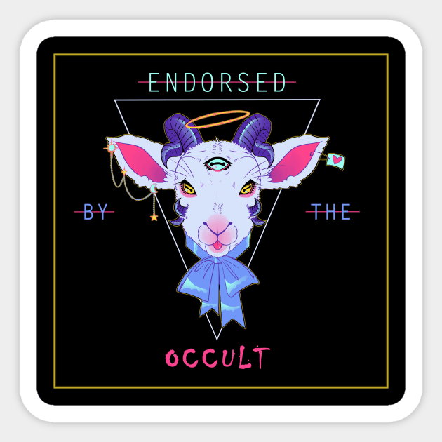 Endorsed by the Occult Sticker by GlitterStyx